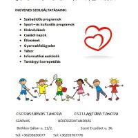 Gyermeknapi nyitott tanodai program-szorolap